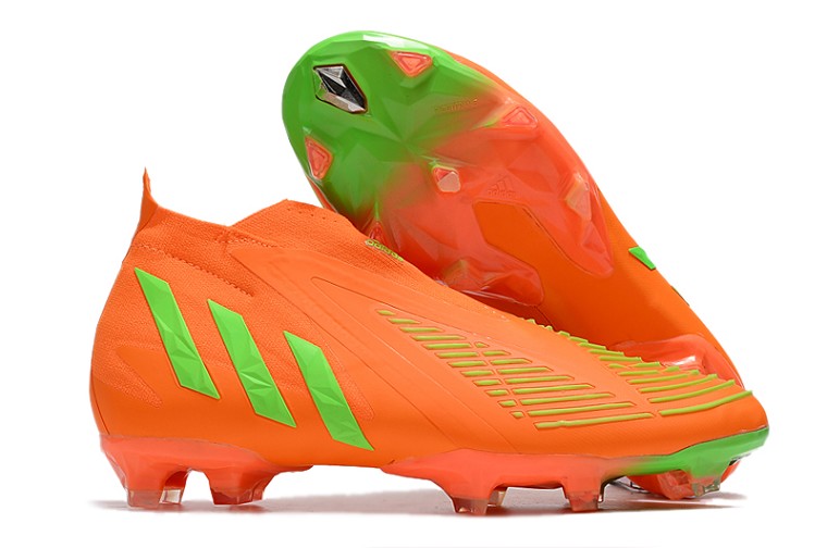 Adidas Predator Edge+ FG - orange vert